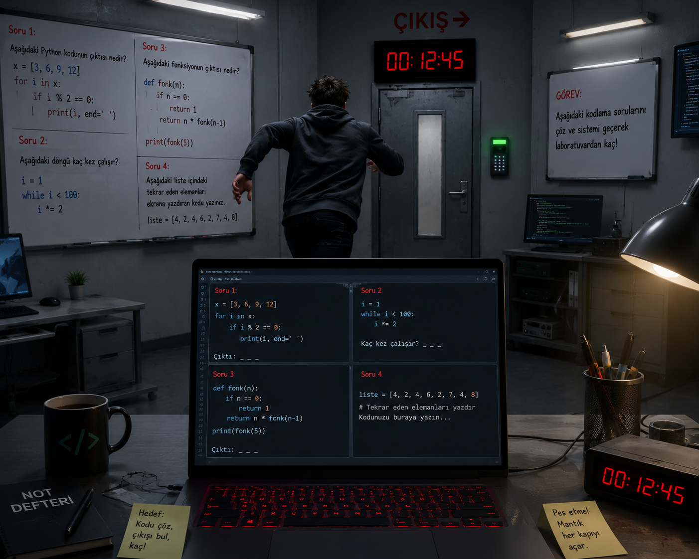 Escape Lab: Kod Krizi